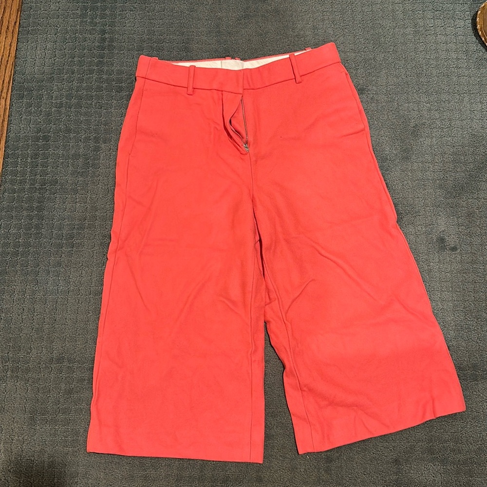 Jcrew Wide-Leg Cropped Pants